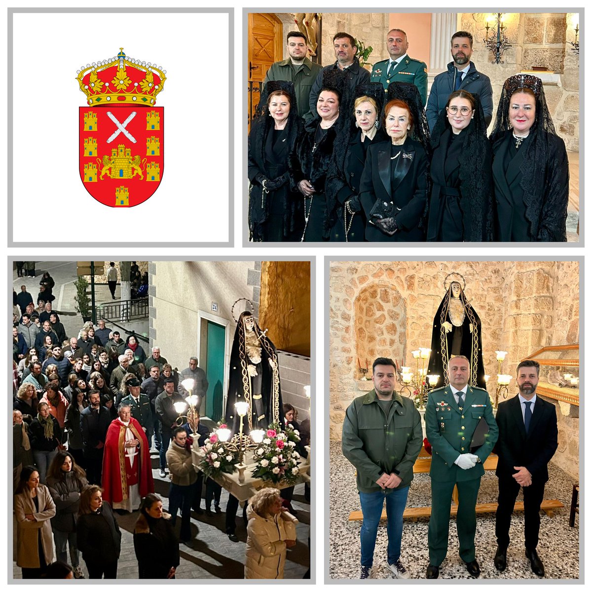 guardiacivil_ab's tweet image. #Viernessanto
📸 Os dejamos unas imágenes de los acompañamientos de la Guardia Civil en las procesiones del Santo Entierro de las localidades de Alatoz, Albacete, Carcelén y Chinchilla de Monte-Aragón.
🕯Respeto, silencio y tradición. #SantoEntierro 
#GuardiaCivil 
#SemanaSanta