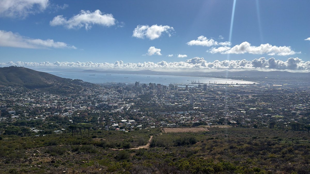 Arrived in Cape Town. Few places in the world have hit me with such a strong first impression. Reminds me of Sydney in a lot of ways.