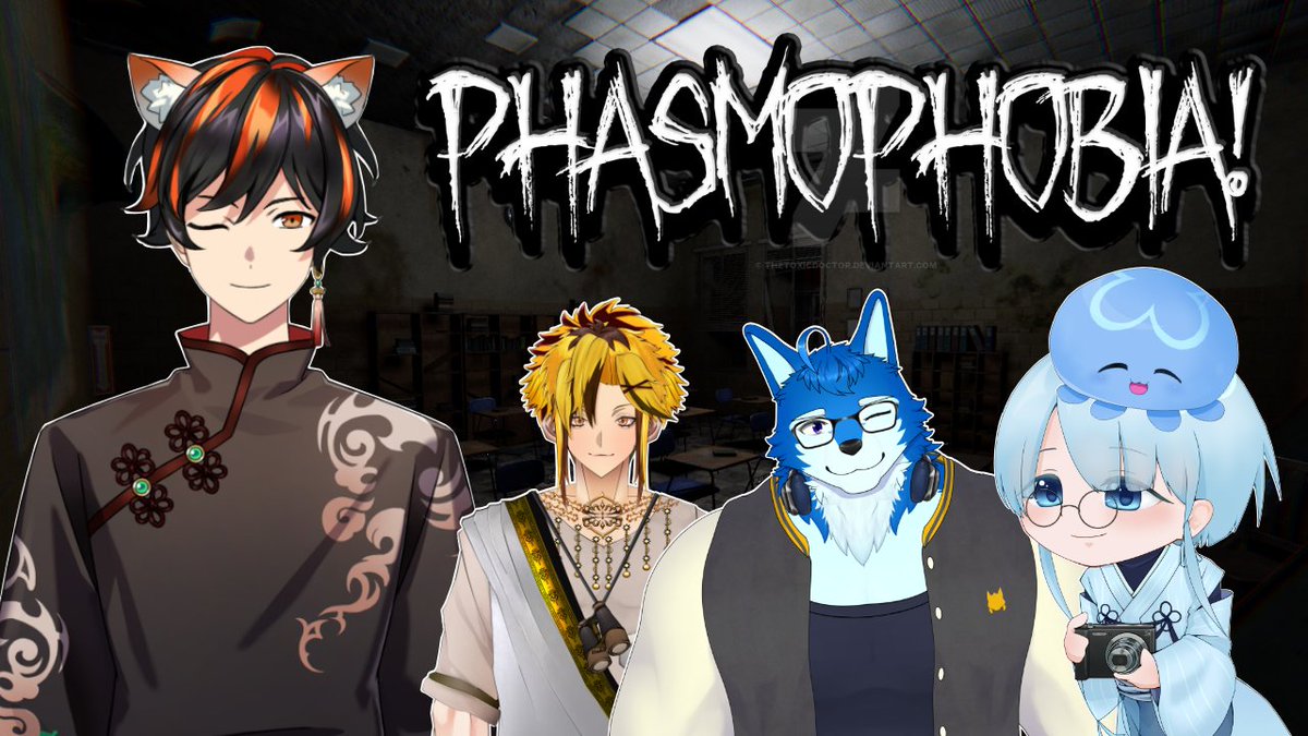 ga_bera2943's tweet image. 【コラボ告知】
4/5　0：00～
夜勤組で「PHASMOPHOBIA」やるよ～👻
超絶久しぶりの幽霊調査なのでおんぶにだっこしてもらお～🎵
今日はYoutube＆Twitchでやろうかな✨
Youtubeは縦型でやるで～
サムネ作って満足してた（笑）

Twitch↓
twitch.tv/tomi20230323

#とみ日記
#PHASMOPHOBIA
#幽霊調査