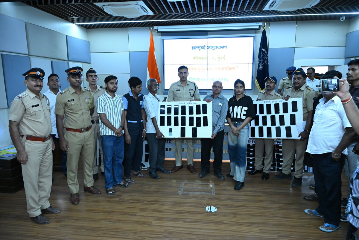 पोलीस उप आयुक्त परिमंडळ ०८ - DCP ZONE 08 Mumbai tweet media