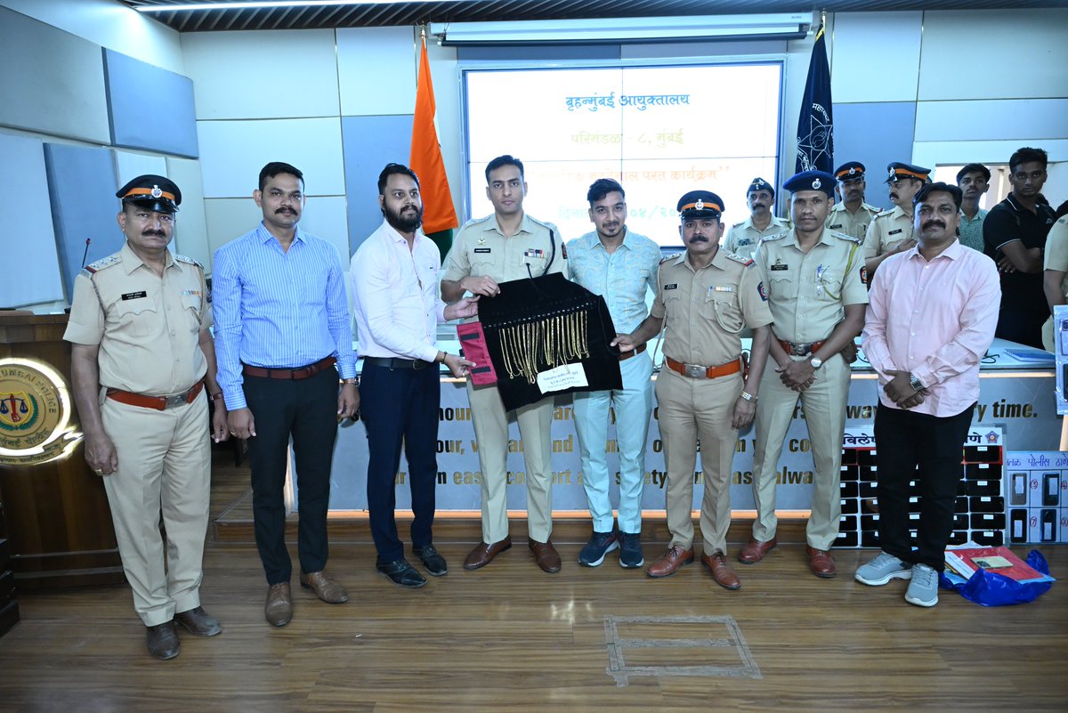 पोलीस उप आयुक्त परिमंडळ ०८ - DCP ZONE 08 Mumbai tweet media