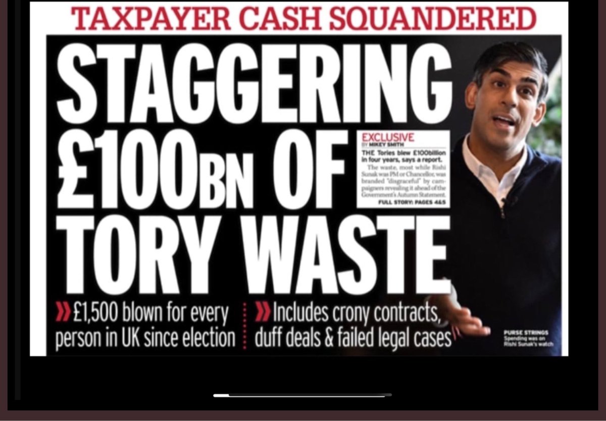 BraidseaQuine's tweet photo. @SkyNews Good.
Jail Johnson,Sunak,Hancock,Gove,Mone,to name but a few.
The Tories took advantage of a National emergency to steal £Billions from the taxpayer!
#ToryPPEScandal #ToryFraud #ToriesProfiteeredWhilePeopleDied https://t.co/6dCD1wza8s