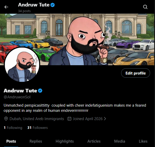 Andruw Tute tweet media