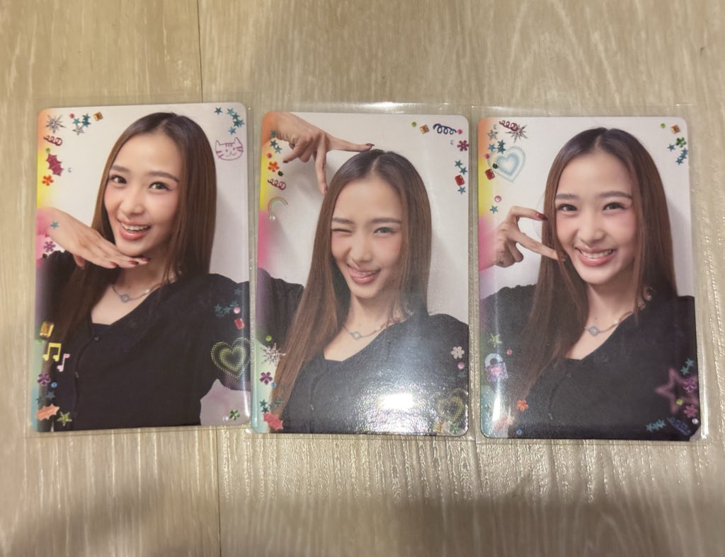 เซ็ต 3 ใบ

ตู พรีม เซ็ตละ 180 บาท
มิ้ลค์เลิฟ น้องฟิล์ม 150 บาท

นัดรับวันนี้

#GMMTVFANIVAL2026 #ตลาดนัดมิ้ลค์เลิฟ
#ตลาดนัดน้ำตาลฟิล์ม 
#ตลาดนัดตูพรีม #ตลาดนัดgmmtv