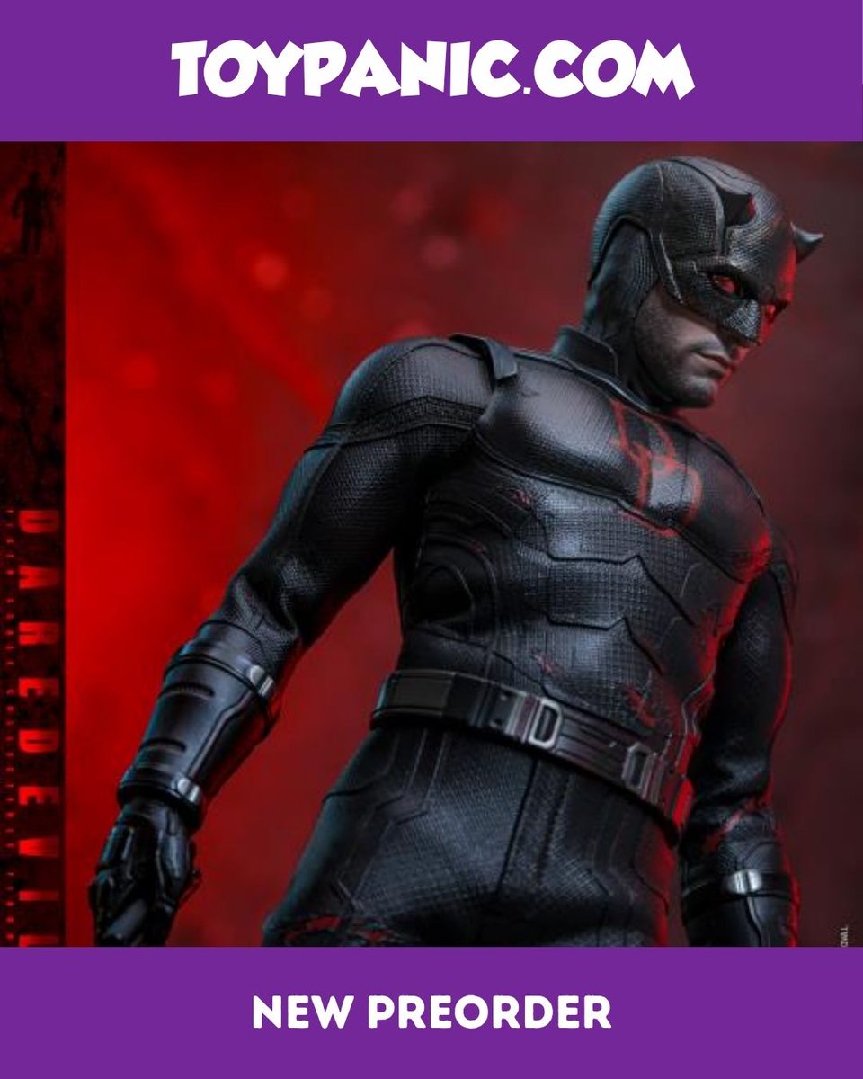 ToypanicMsia's tweet image. Justice is blind… but never misses 🩸🦸‍♂️

Daredevil returns in Daredevil: Born Again Season 2—1/6 scale precision crafted by Hot Toys.

#ToyPanic #Daredevil #BornAgain #Marvel #HotToys #ActionFigures #Collectibles #FigureCollector #SixthScale #Superhero #ToyPhotography