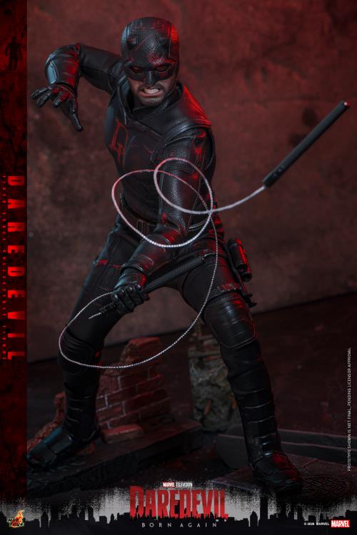 ToypanicMsia's tweet image. Justice is blind… but never misses 🩸🦸‍♂️

Daredevil returns in Daredevil: Born Again Season 2—1/6 scale precision crafted by Hot Toys.

#ToyPanic #Daredevil #BornAgain #Marvel #HotToys #ActionFigures #Collectibles #FigureCollector #SixthScale #Superhero #ToyPhotography