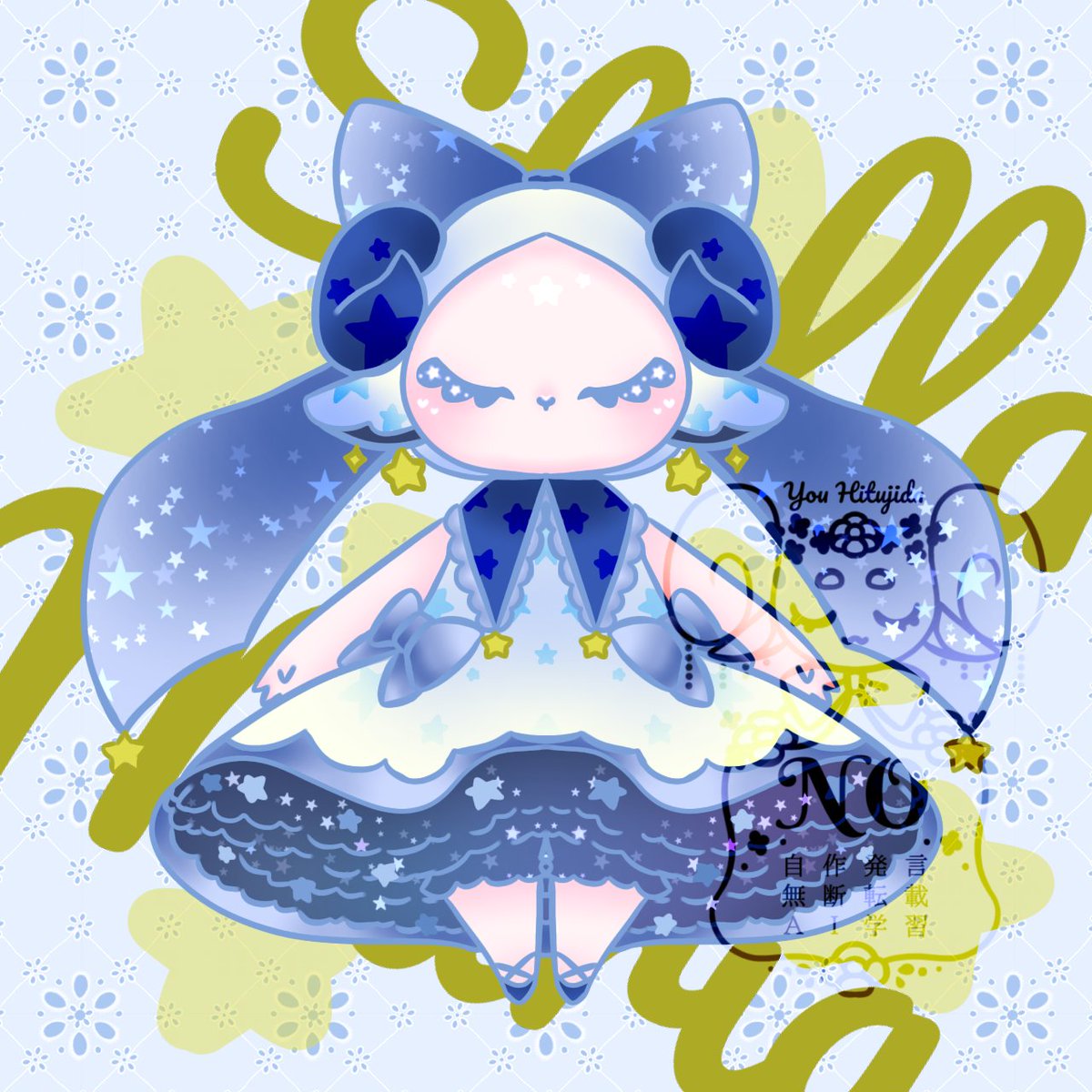 hitujida_you's tweet photo. お星様の子、Maria Stella(マリア・ステラ)
#イラスト依頼募集中 #羊田よぅ #オリキャライラスト #Mariaseries https://t.co/R5WEOsK7R6