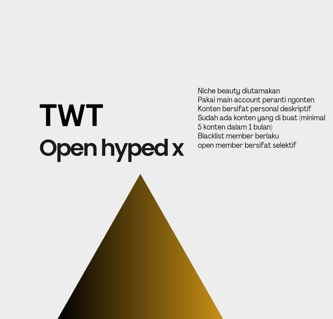 Ripalojinavi's tweet photo. [ HELP RT OPEN MEMBER HYPED X ] 

1.  Reply ya kalau berminat
2. Reply akan dibalas kalau masuk kriteria

_____________

reply/ QRT untuk konten yang diikutkan tidak template. https://t.co/ngt7yHFZYz