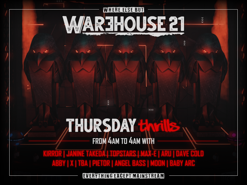 Warehouse 21 tweet media