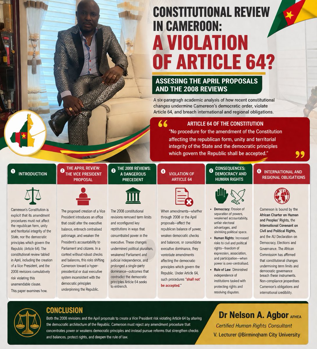 Dr Nelson A. Agbor tweet media