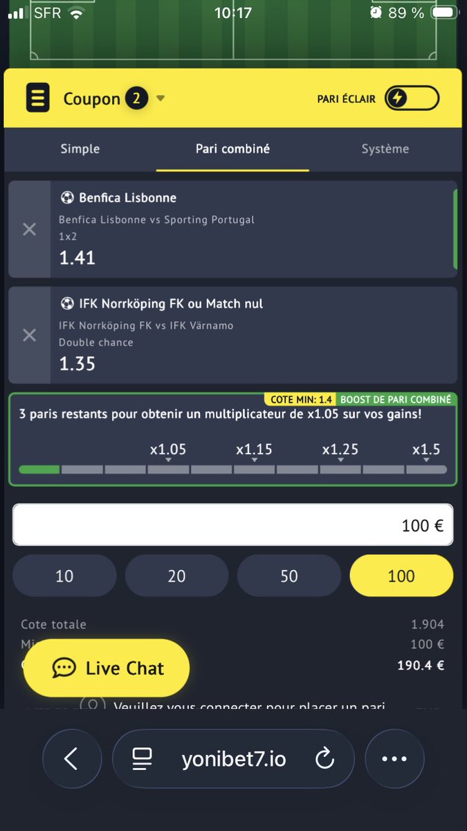 NOI7PRONOS's tweet photo. Tellement facile ✅

Nouveau cadeau 🎁 

#TeamParieur #Football #Ligue2 #Multi #USLDRAF https://t.co/xWNHUnPakB