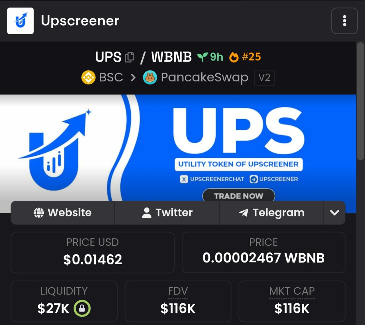 upscreener's tweet photo. We are trending on Dexscreener

Upscreener is now live on Dexscreener ✅

Big step for visibility, charts and data are now out there for everyone to see.

Next stop: Dextools, we keep building quietly and moving forward.

Stay locked in, this is just the start ✈️💙 https://t.co/I95tOdCEng