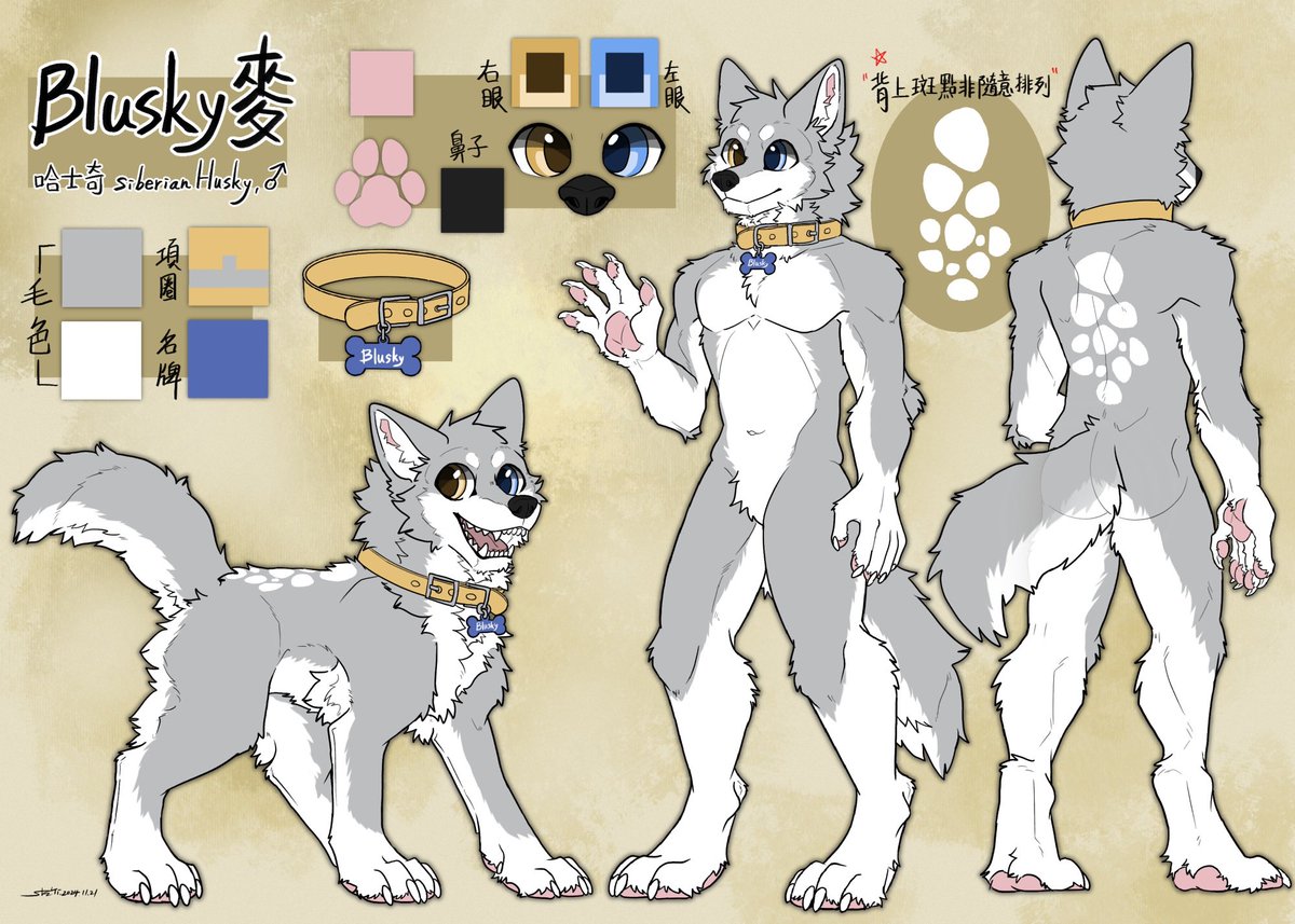 Blusky Husky🦴 tweet media