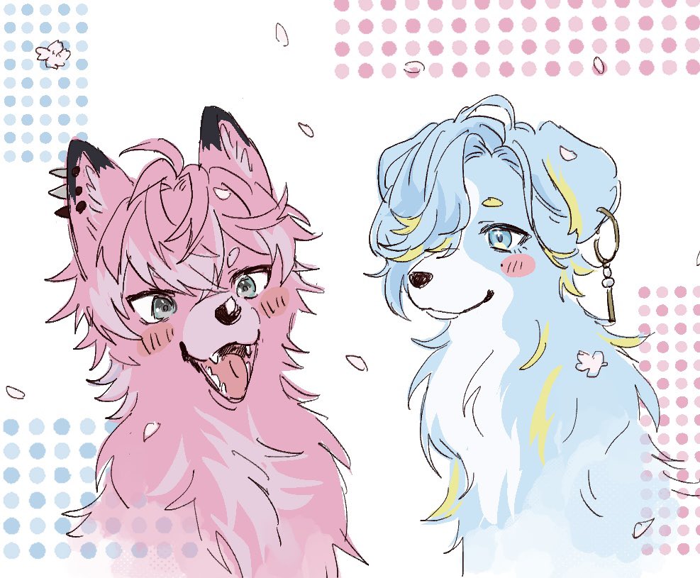 Kainomi14500's tweet photo. 桜のお犬 https://t.co/dVTKBmkVv8