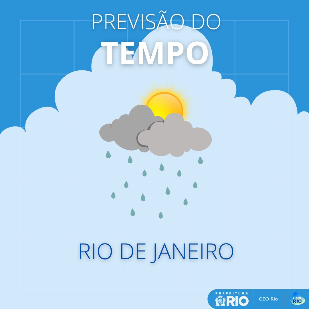 Sistema Alerta Rio - Prefeitura do Rio tweet media