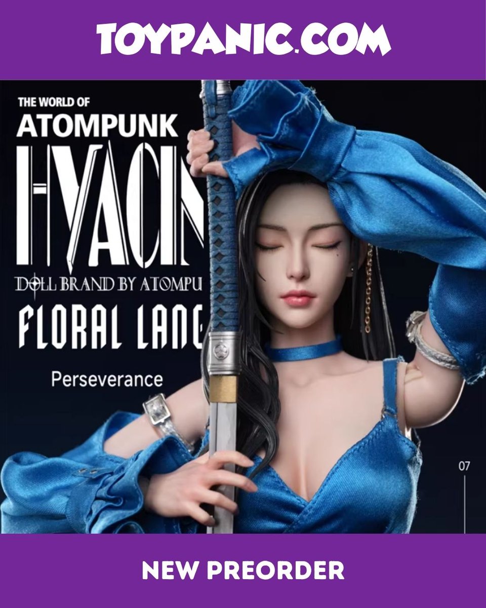 ToypanicMsia's tweet image. Elegance with an edge 🌸⚔️

Hyacinth in Original Color—striking 1/6 scale artistry by Atomic Punk Studio.

#ToyPanic #Hyacinth #AtomicPunkStudio #Collectibles #ActionFigures #FigureCollector #ArtFigures #ToyPhotography #OriginalDesign #GeekCulture