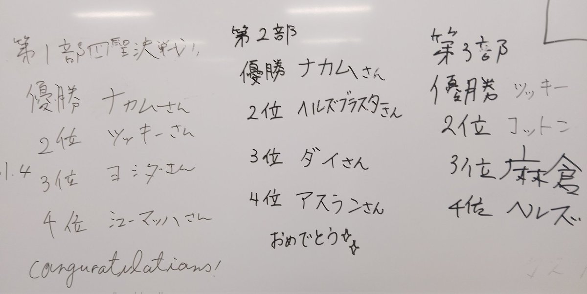 ツッキー@ミサトベイ交流会 tweet media