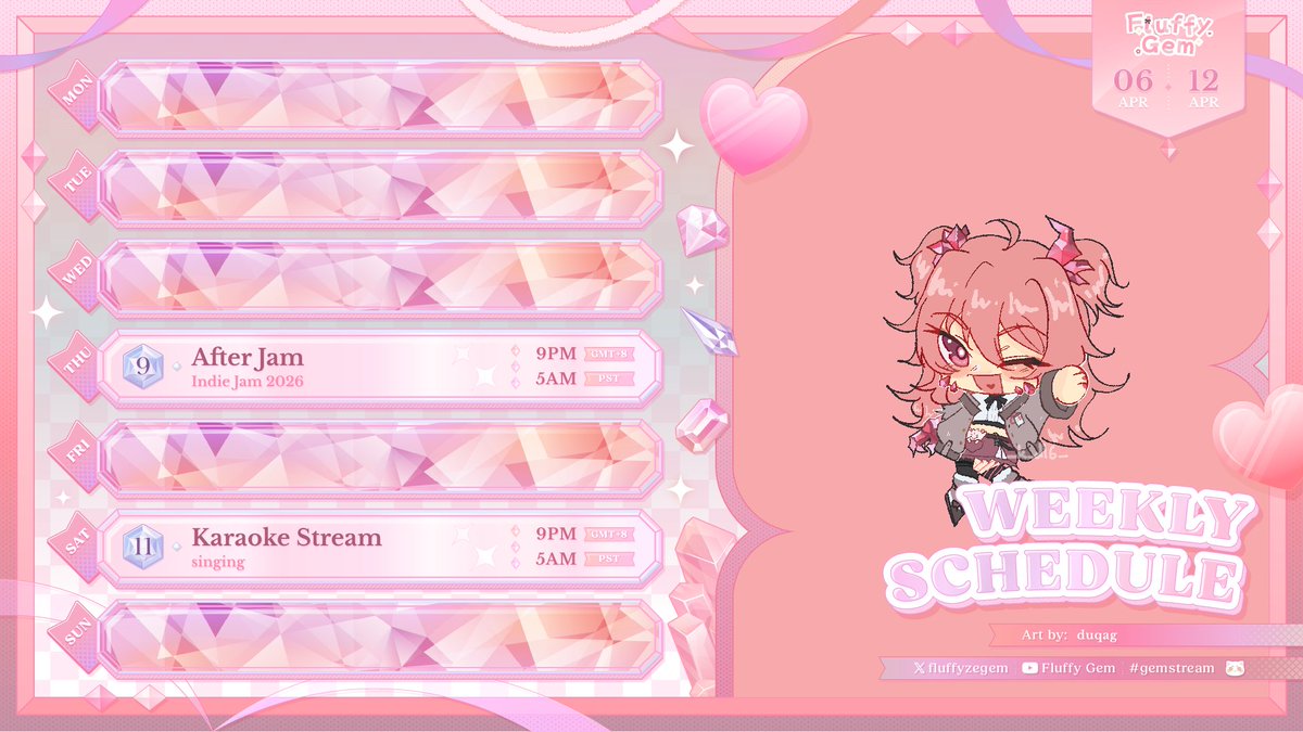 Fluffy Gem 芙洛菲☁️💎 Debut Preparation tweet media