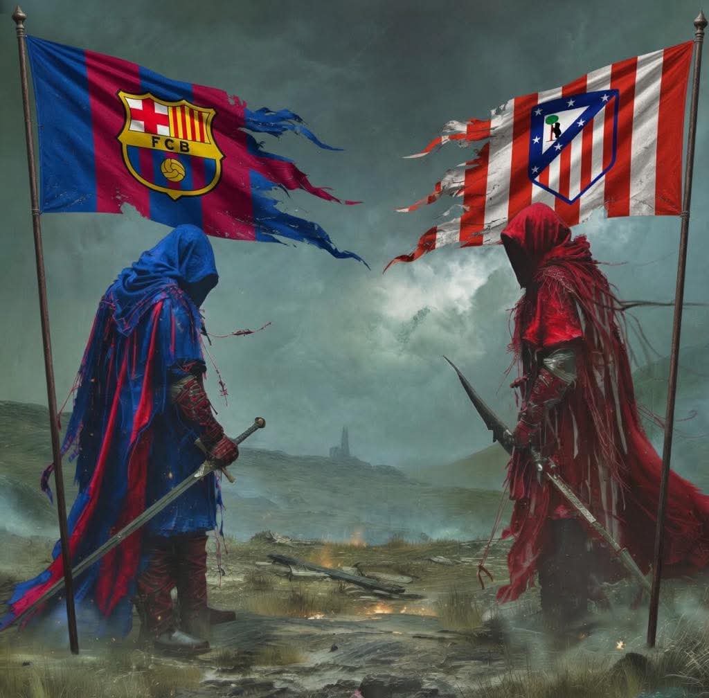 Un dia de partit   💙❤️