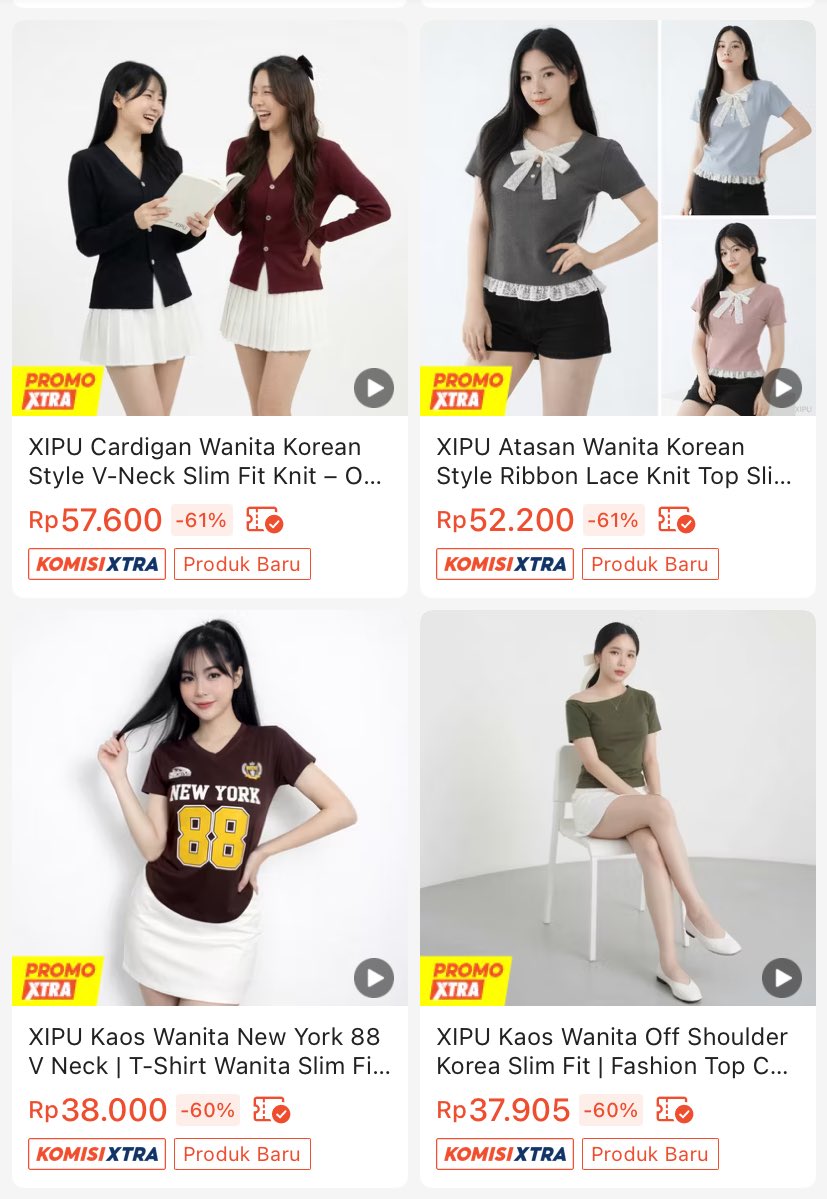 binnssi2's tweet photo. INI TOKO WAJIB MASUK LIST 😭💗

hidden gem outfit coquette, modelnya lucu semua kayak di pinterest
harganya mulai dari 30k-an ajaa… inimah auto kalap gak sihh🛒✨ https://t.co/ayCTzKNcy8
