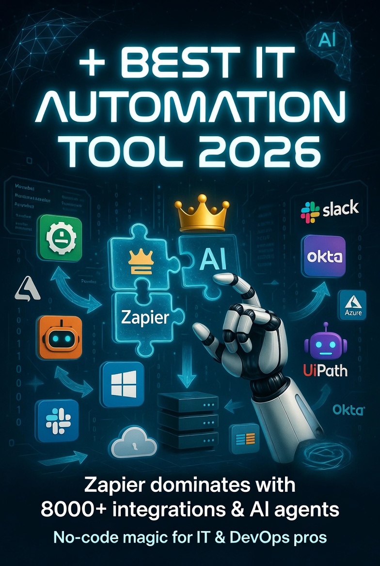 The Best IT Automation Tool in 2026: My Top Pick + Why It WinsHey tech fam!   If you're still wasting hours on repetitive IT tasks like server provisioning, patch management, ticket routing, or app integrations… it’s time to level up.