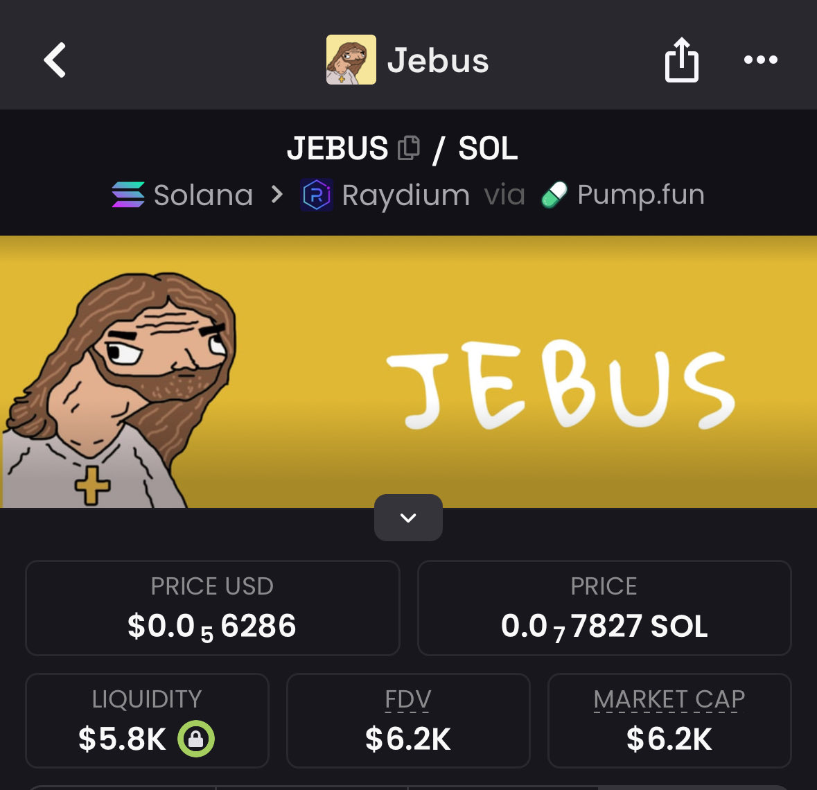 Coming 10x $jebus

5fx9HXs9pKrMyGQuS27hnEFgCaRHcnCTVdkbDUoqpump