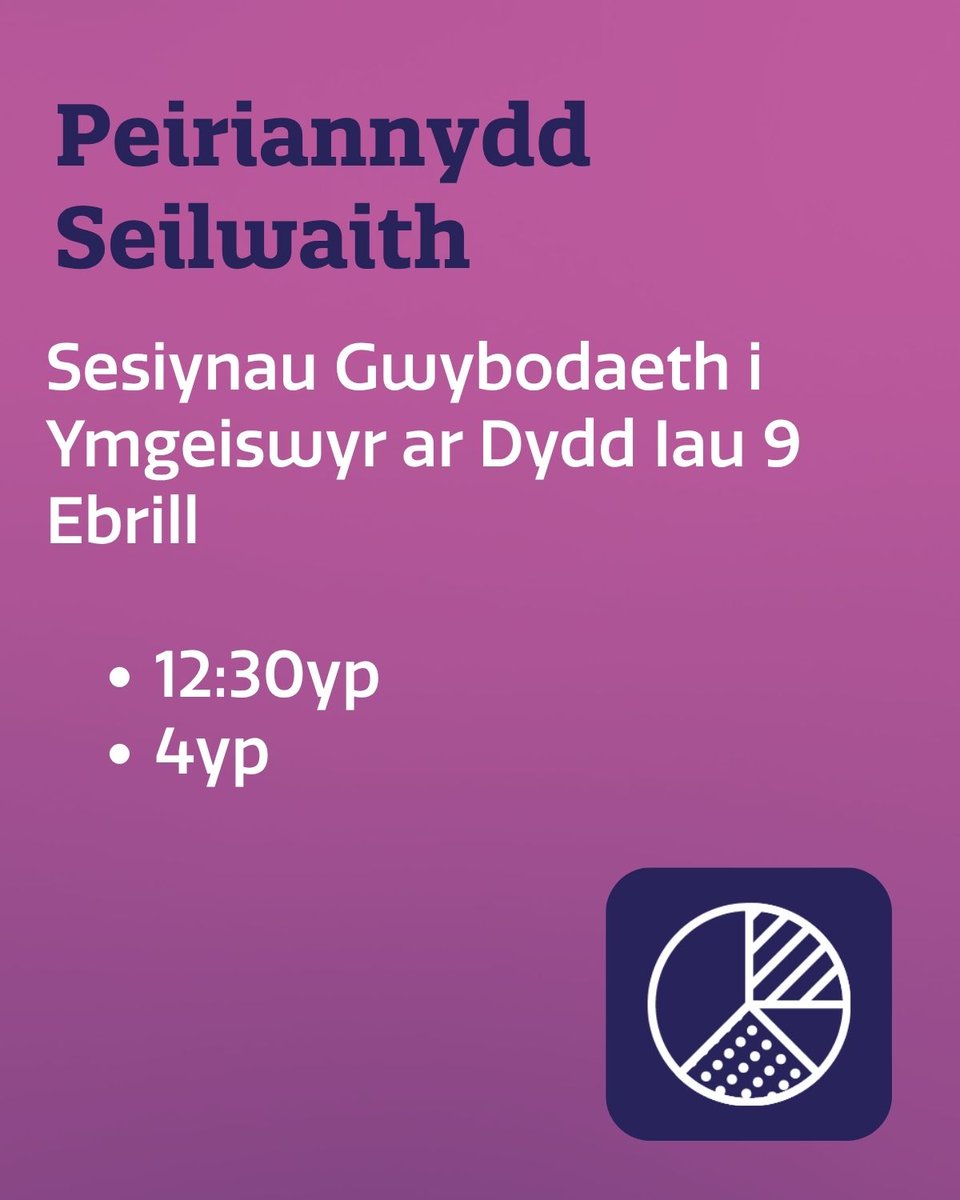 📢 Rydym yn recriwtio Peiriannydd Seilwaith 

🗓 Dyddiad cau: 15 Ebrill  
 
💻 Sesiynau gwybodaeth: Dydd Iau 9 Ebrill: 12:30–1pm &amp; 4–4:30pm 
 
🔗 Gwnewch gais: civilservicejobs.service.gov.uk/csr/index.cgi?…