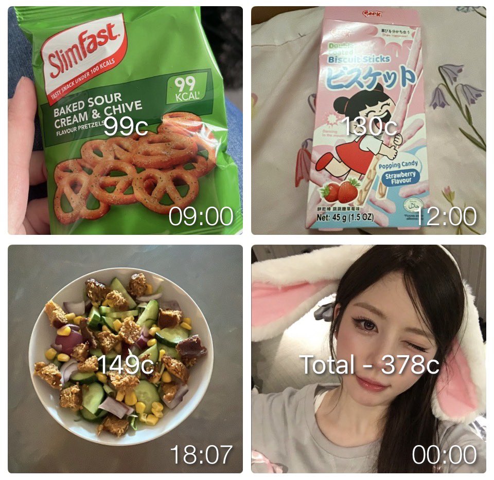 kay 🐰 lost 36kg tweet media