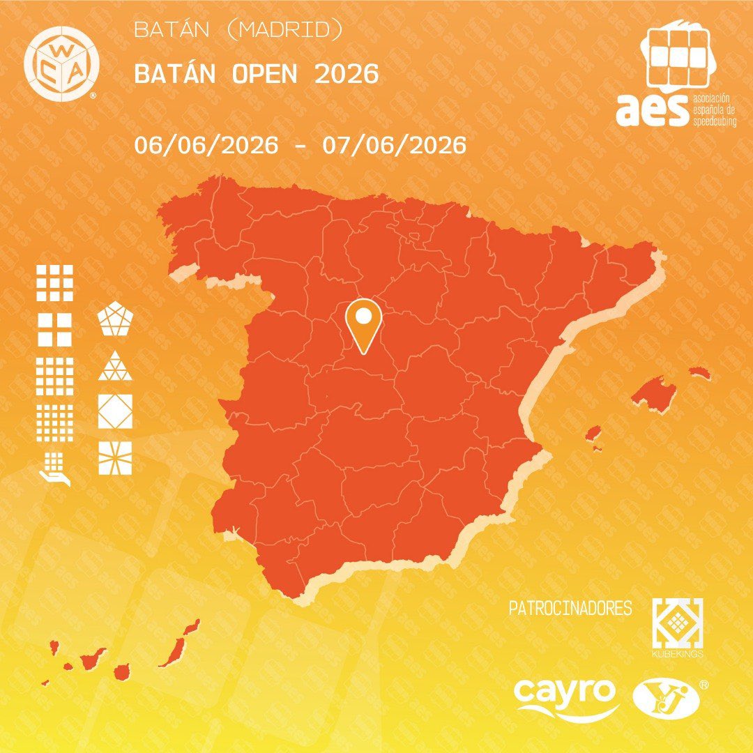 Asociación Española de Speedcubing tweet media