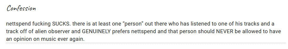 Music Twt Confessions tweet media