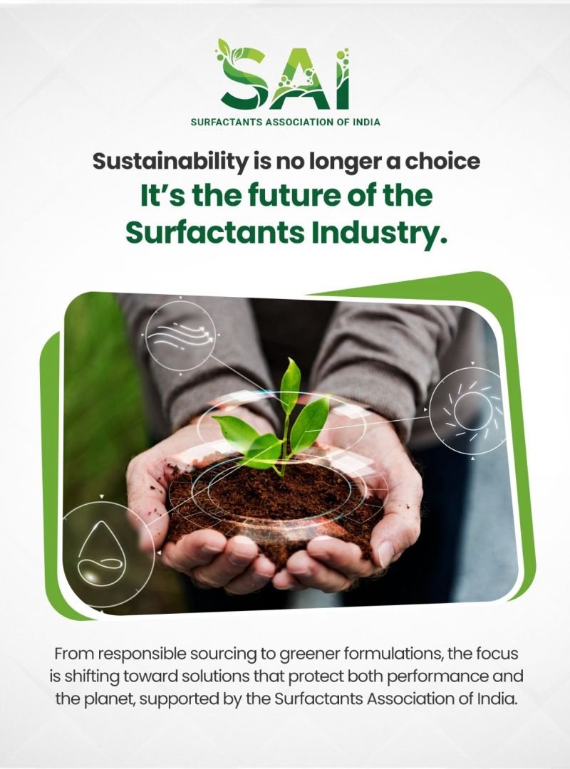 sai__india's tweet photo. Surfactants Association of India continues to drive this change empowering the industry to innovate responsibly and sustainably. https://t.co/bnaXeZASsX