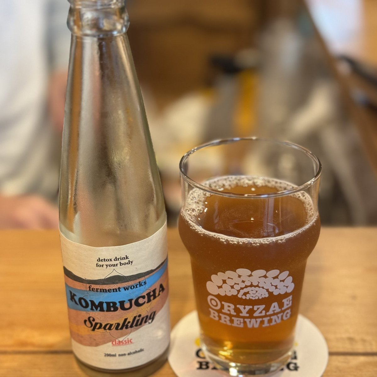k97025's tweet photo. #craftkombucha
#FermentWorks
#NoneAlcoholKombucha
#KombuchaSparkling
#DrinkLocalCraftKombucha https://t.co/hydyvQhkju