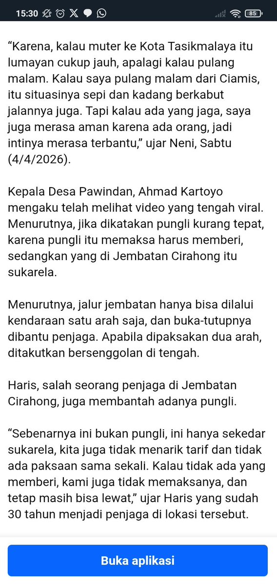 Sarung Banyak Makna tweet media