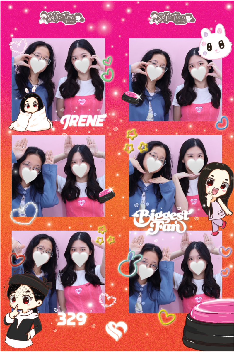 ak lah si biggest fan mamah irene itu