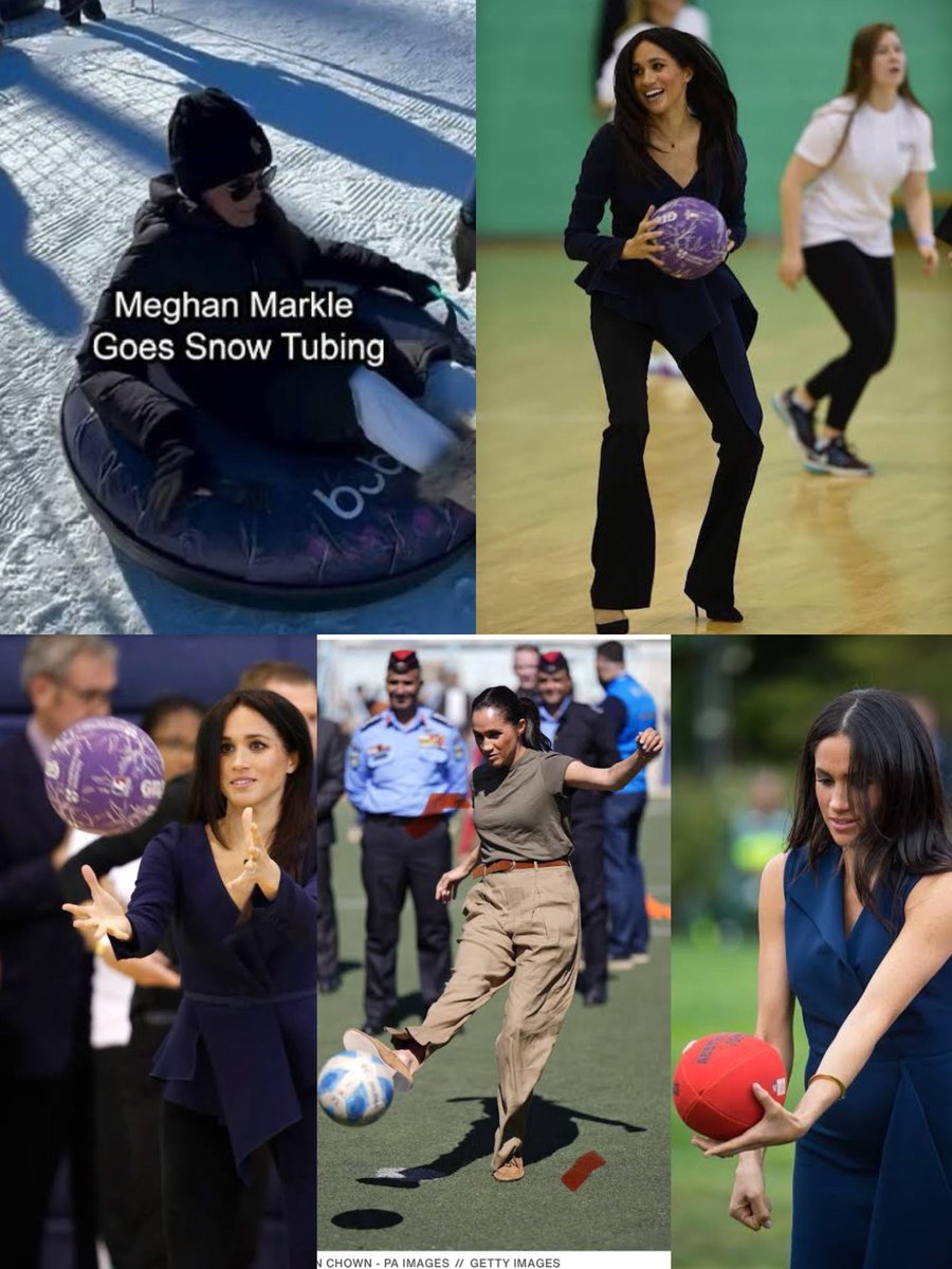 I stand corrected. Considering Meghan Markle’s legendary athletic prowess, no wonder Archie is out there skiing like a pro, probably on his very first try.

I mean, this is the same woman who even conquered snow tubing 🤯 so clearly it’s all just natural talent at this point.