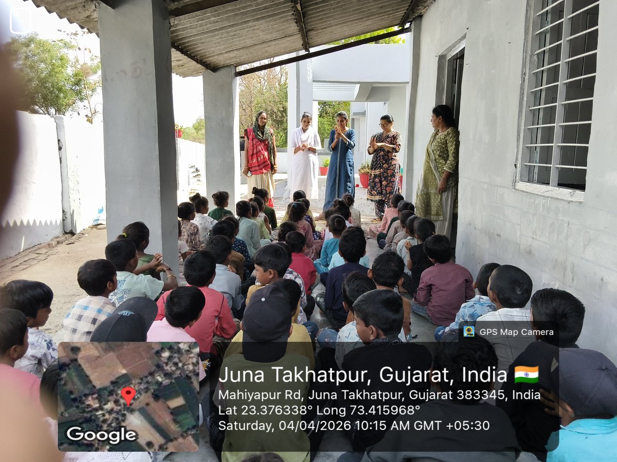 Today's morning OPD, amurtpan abhiyan visit nd school visit given health education about hand hygiene at Rasapur nd vavdi vill AAM -Sompur Phc-SATARDA block -malpur