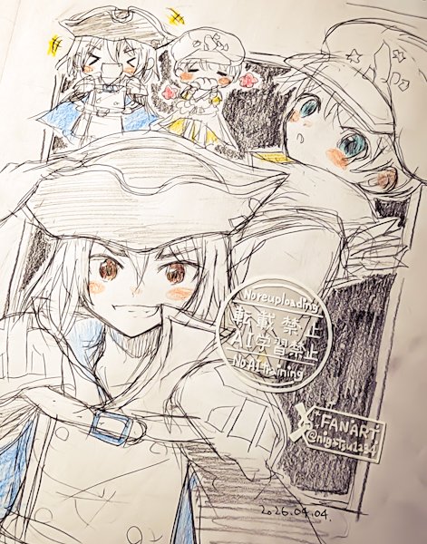 絵を描きたい気分だったので…