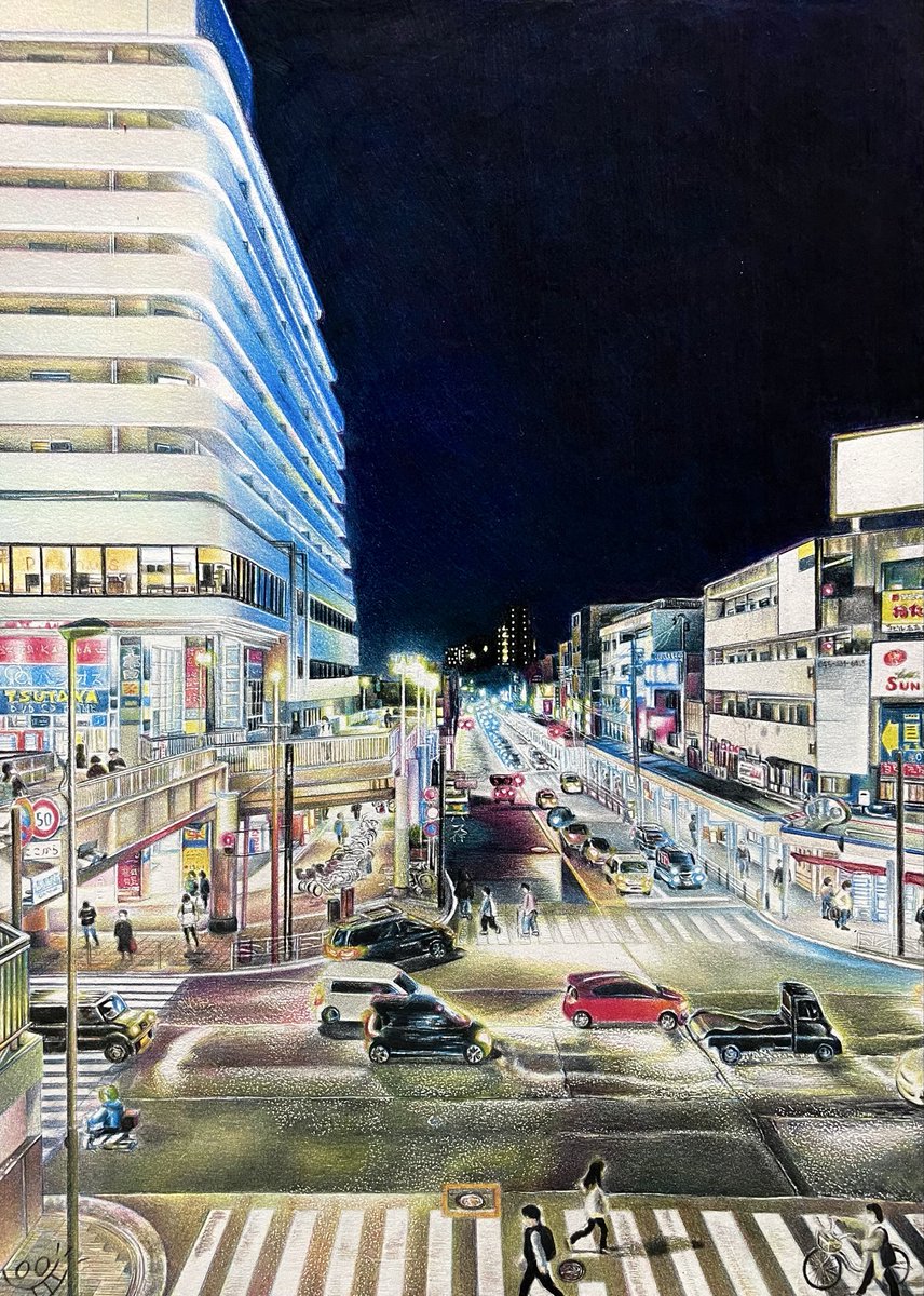 yune(ユネ)@色鉛筆画家 tweet media