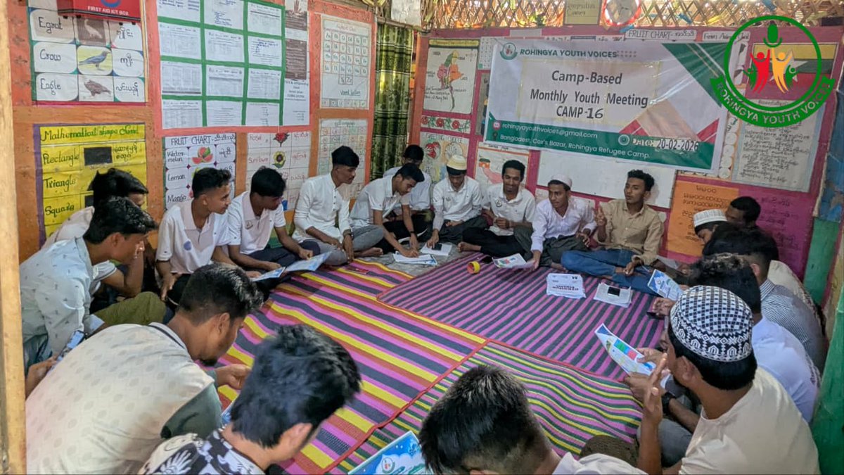 Obide68974's tweet photo. Alhamdulillah for everything 🤍
By the grace of Almighty Allah, today (RYV) proudly and successfully held our monthly youth meeting at Camp 16. The main purpose of this meeting was to complete the registration forms and to provide every member with our official membership pledge. https://t.co/mckmHFujyp
