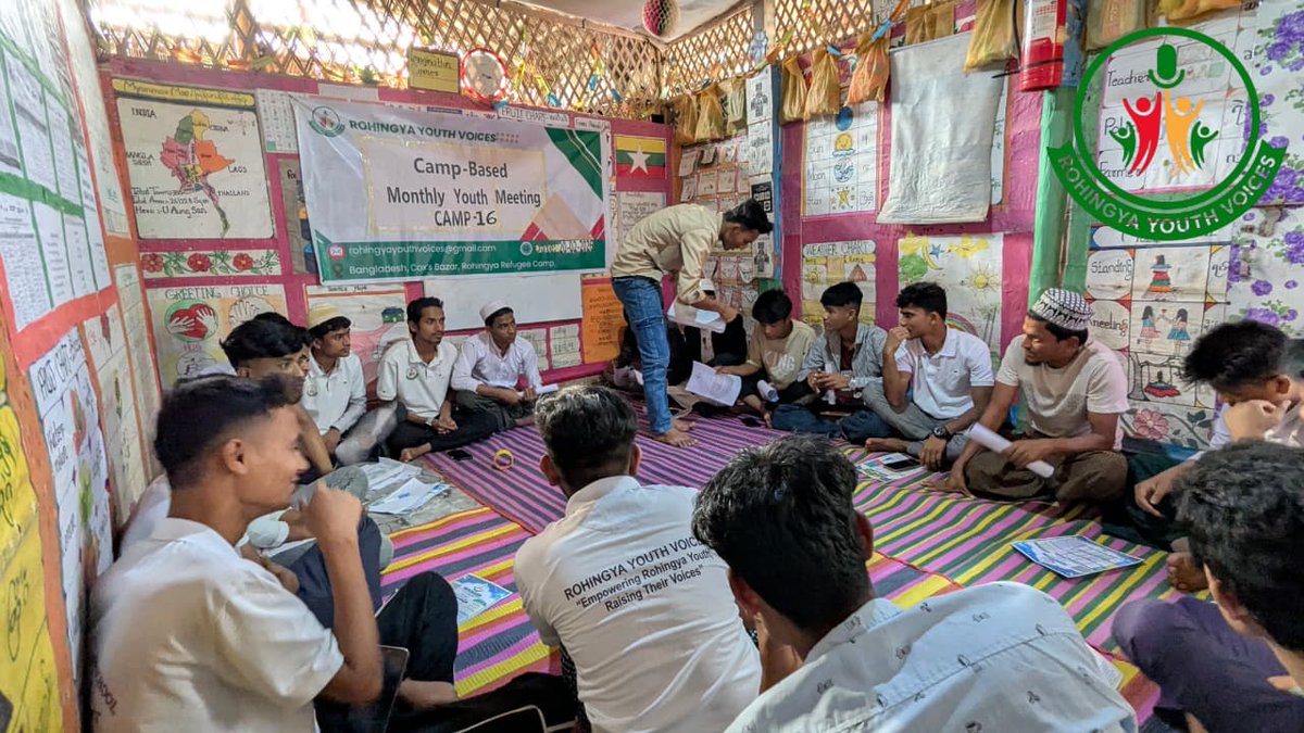 Obide68974's tweet photo. Alhamdulillah for everything 🤍
By the grace of Almighty Allah, today (RYV) proudly and successfully held our monthly youth meeting at Camp 16. The main purpose of this meeting was to complete the registration forms and to provide every member with our official membership pledge. https://t.co/mckmHFujyp