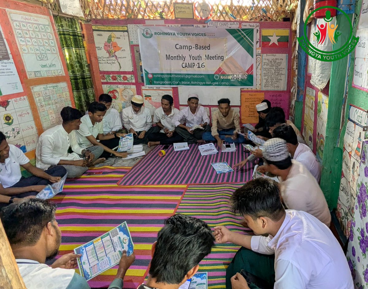 Obide68974's tweet photo. Alhamdulillah for everything 🤍
By the grace of Almighty Allah, today (RYV) proudly and successfully held our monthly youth meeting at Camp 16. The main purpose of this meeting was to complete the registration forms and to provide every member with our official membership pledge. https://t.co/mckmHFujyp
