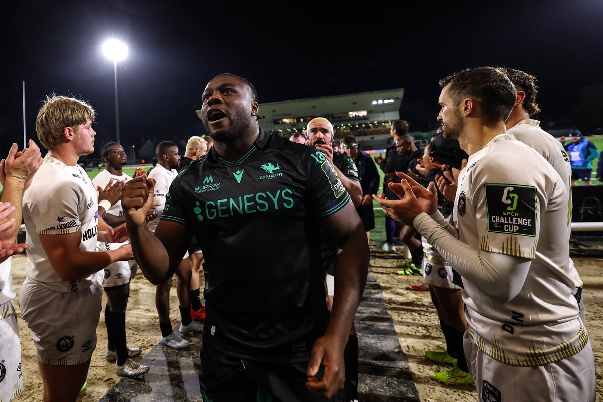connachtrugby's tweet photo. Billy Bohan and Sam Illo appreciation post 💚

These two men put on a hell of a show last night against two World Cup winners.

#OneConnacht | 📸 @Inphosports https://t.co/8gAP1P984a