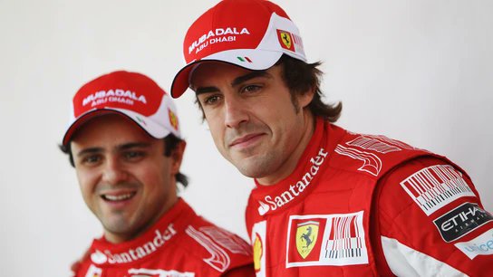 If we consider only the races in which both drivers finished, Alonso finished ahead of Massa on 41 consecutive occasions (Turkey 2011 - Japan 2013), marking the worst streak in the history of Formula 1