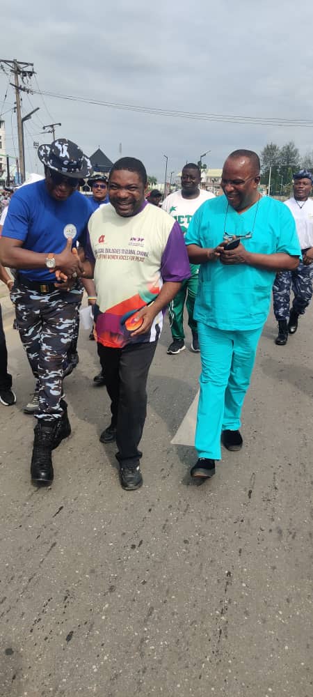 AfAafrica's tweet photo. 2026 National Police Day Celebrations!

To mark the 2026 National Police Day, @AfAafrica (AfA) on 31st March 2026 joined the Imo State Police Command, civil society groups, and other stakeholders in a powerful walkathon through the streets of Owerri, championing peaceful elections and civic responsibility, and reinforcing the power of collaboration in building safer and stronger communities.

This initiative reflects the theme of the 2026 National Police Day: “Community Partnership: Building Trust.” It aimed to raise awareness and encourage citizens to support the Police and other security agencies in ensuring a safe and secure environment for free, fair, and credible elections.

The message is clear:

🗳️ Peaceful participation is the foundation of true democracy.
🗳️ Your vote is your voice, your power, not a weapon.
🗳️ Protect it with peace.
🗳️ Reject violence. Embrace unity.

🚫 Say NO to vote buying
🚫 Say NO to cultism
🚫 Say NO to ballot box snatching

Real security is not built by force alone, it is built through unity, cooperation, and shared responsibility.

Let’s not just talk change, let’s walk it.

This is more than a walk, it’s a movement. A call to responsibility. A commitment to community partnership and trust.

📢 Imolites, let’s stand united. Stay law-abiding. Support the Police. Protect our democracy.

#2026NationalPoliceDay
#SayNoToElectoralViolence
#PeacefulElections
#YourVoteCounts
#ImoState
#AfA
#StrongerTogether

@AFF001 @awdf01 @UrgentAct @ActionAidNG @coimpactcollab @macfound @FordFoundation @FemnetProg @Globalrightsng @UNOCHA @SOAWR @amplifyfund @AmnestyNigeria