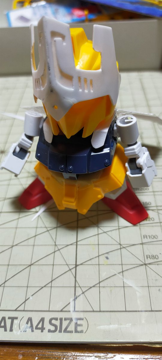 maskingzoru's tweet photo. #昭和100年だから百式を貼る
#SDガンダム https://t.co/DXMcl8q0P9