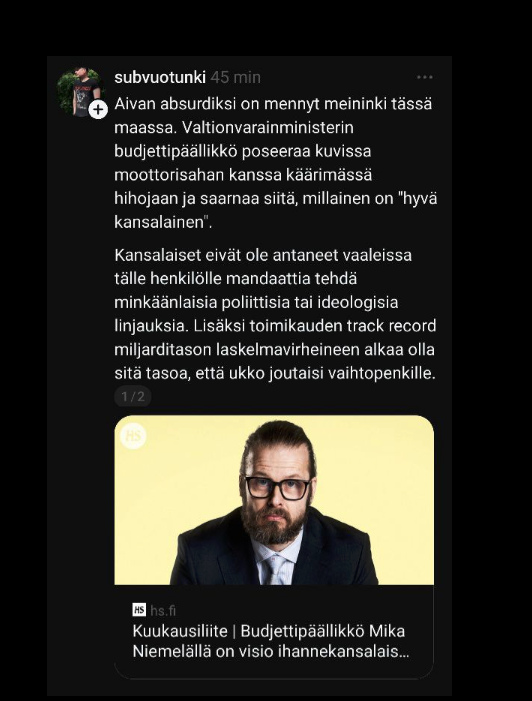 Maarit Korhonen @maaritleila60.bsky.social tweet media