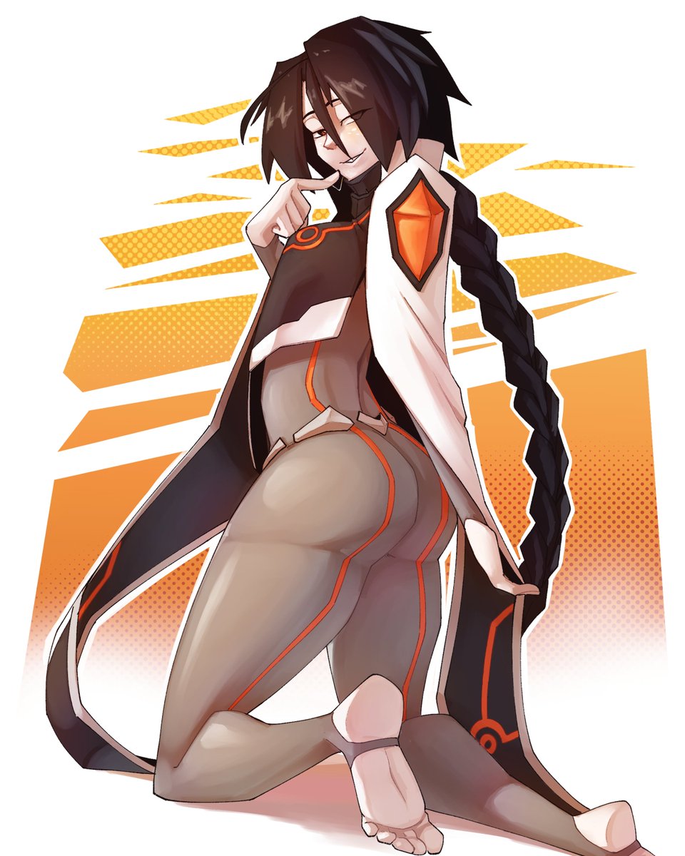 Wanted to show off a commission i just did, because I did something new and simple with the colors that I really liked.