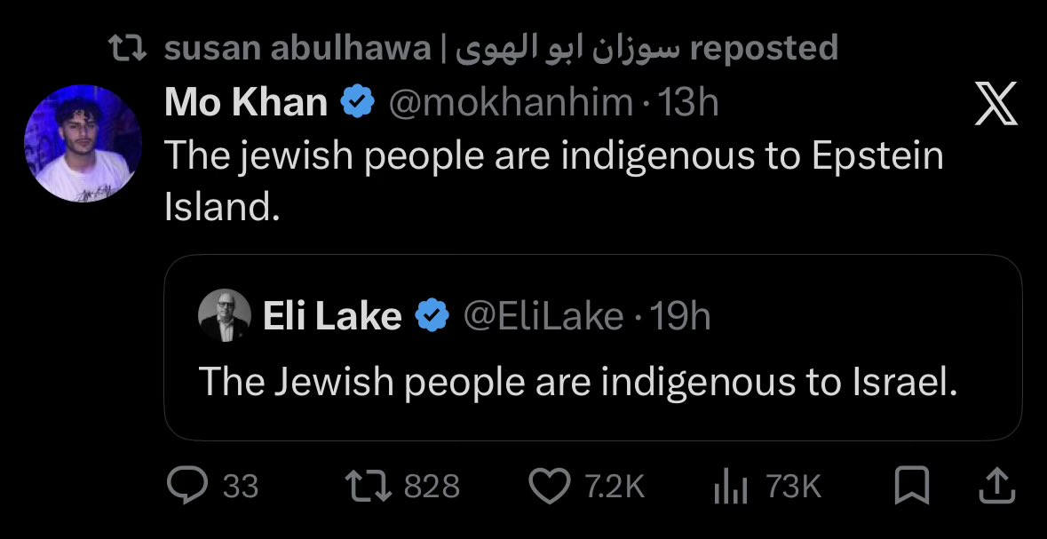 She’s long been insane and hateful. This is what shows up just when you go to her page.