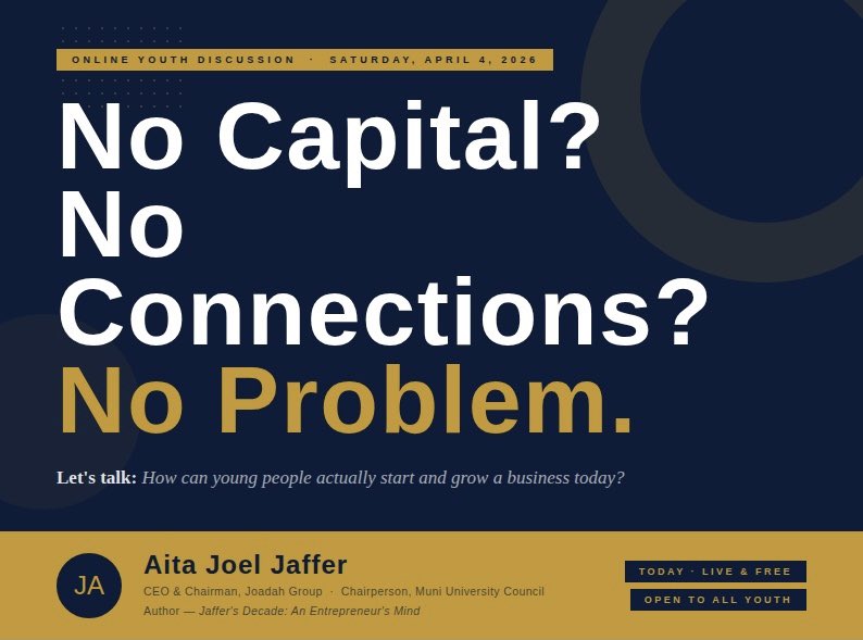 Joel JAFFER Aita tweet media