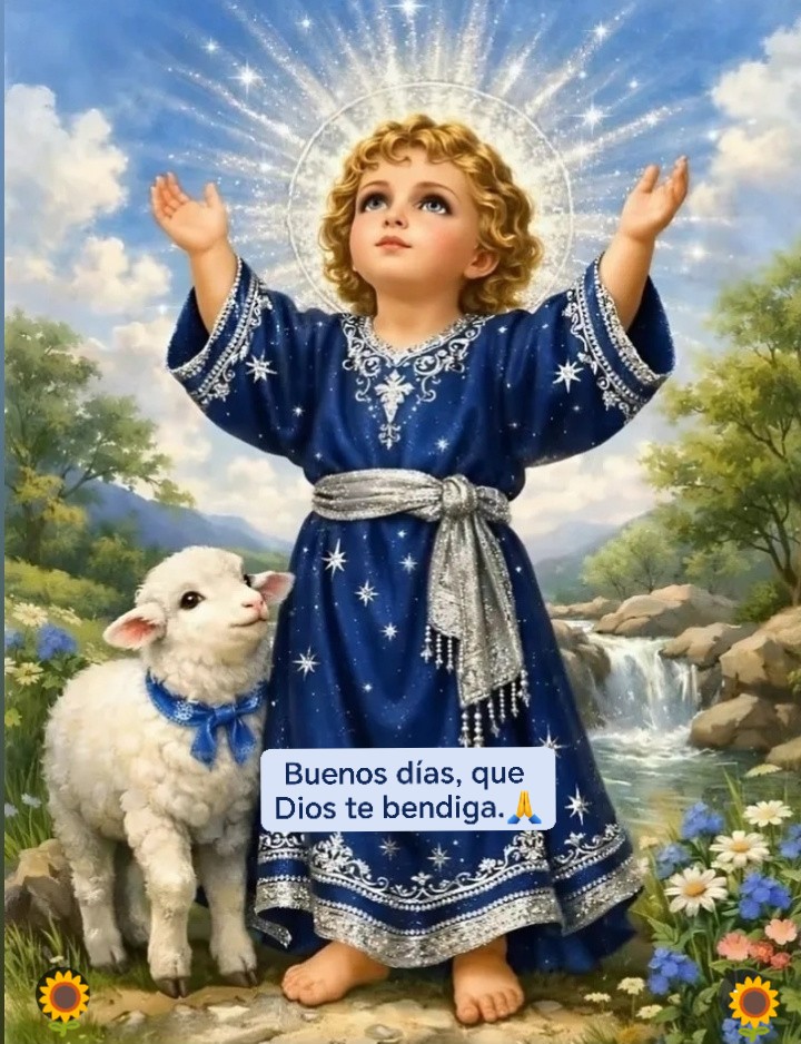Buenos días.
Agradezco a Dios con todo mi corazón por darme la dicha de gozar de un nuevo día más de Vida. Que hoy se haga su santa voluntad.
Gracias Dios por este nuevo despertar y por permitirnos seguir gozando de todas tus bondades.
Feliz y Bendecido sábado en Abundancia,Amén